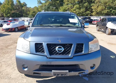 2011 Nissan Armada Sv from USA, damaged, VIN 5N1BA0NC9BN601272